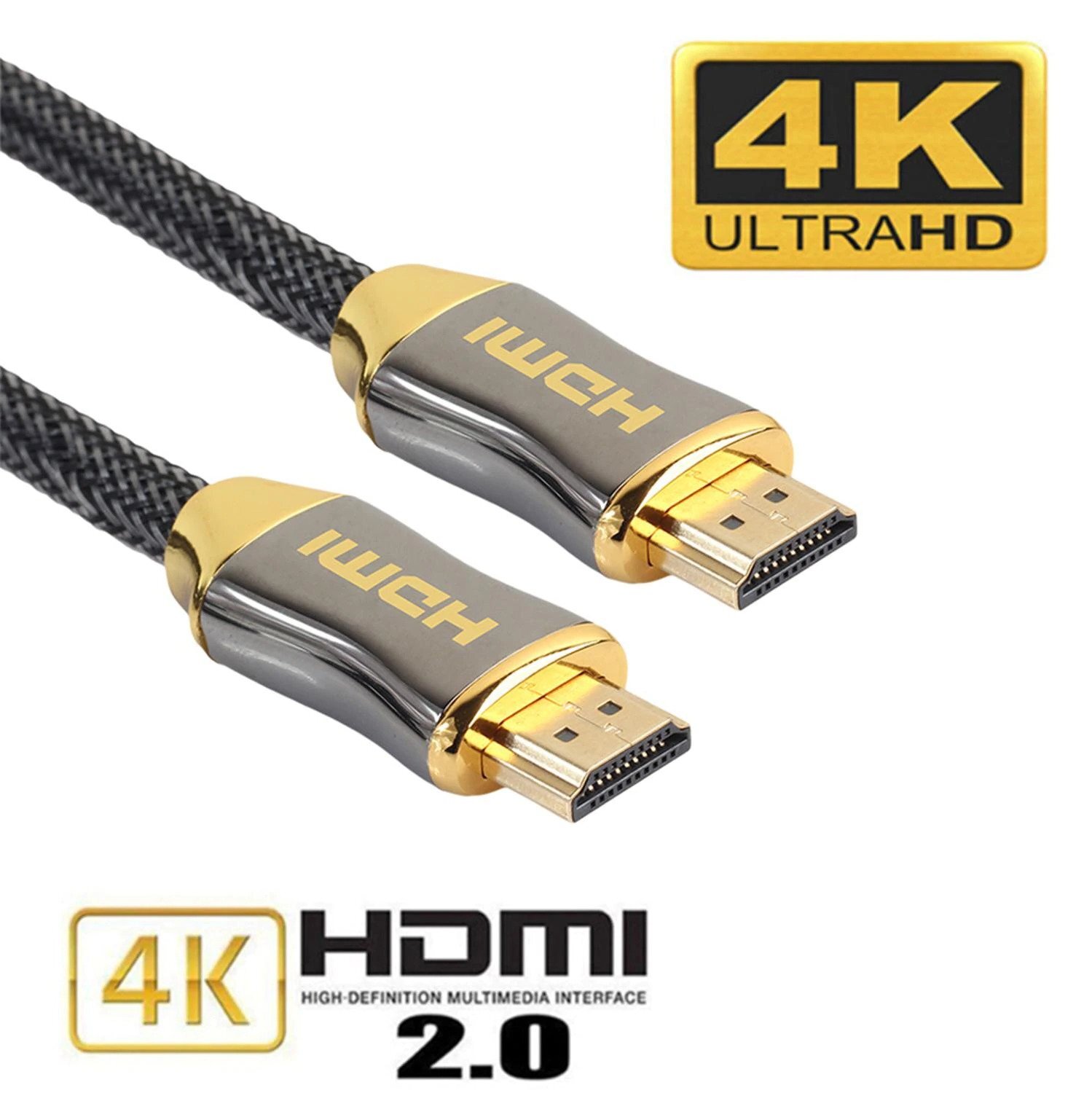 HDMI Kabel 2.0 Hdr Vergoldet HDTV 1080P 3D 4K Ultra HD Arc Ces 2160p Kabel 