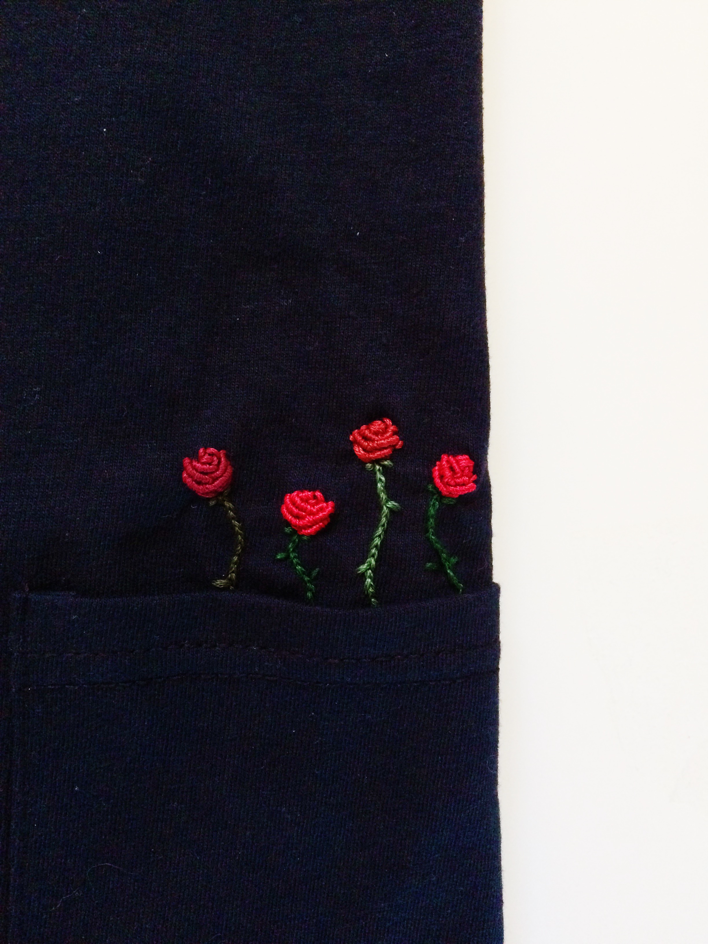 Rose Garden Pocket Tee Lilly Baik