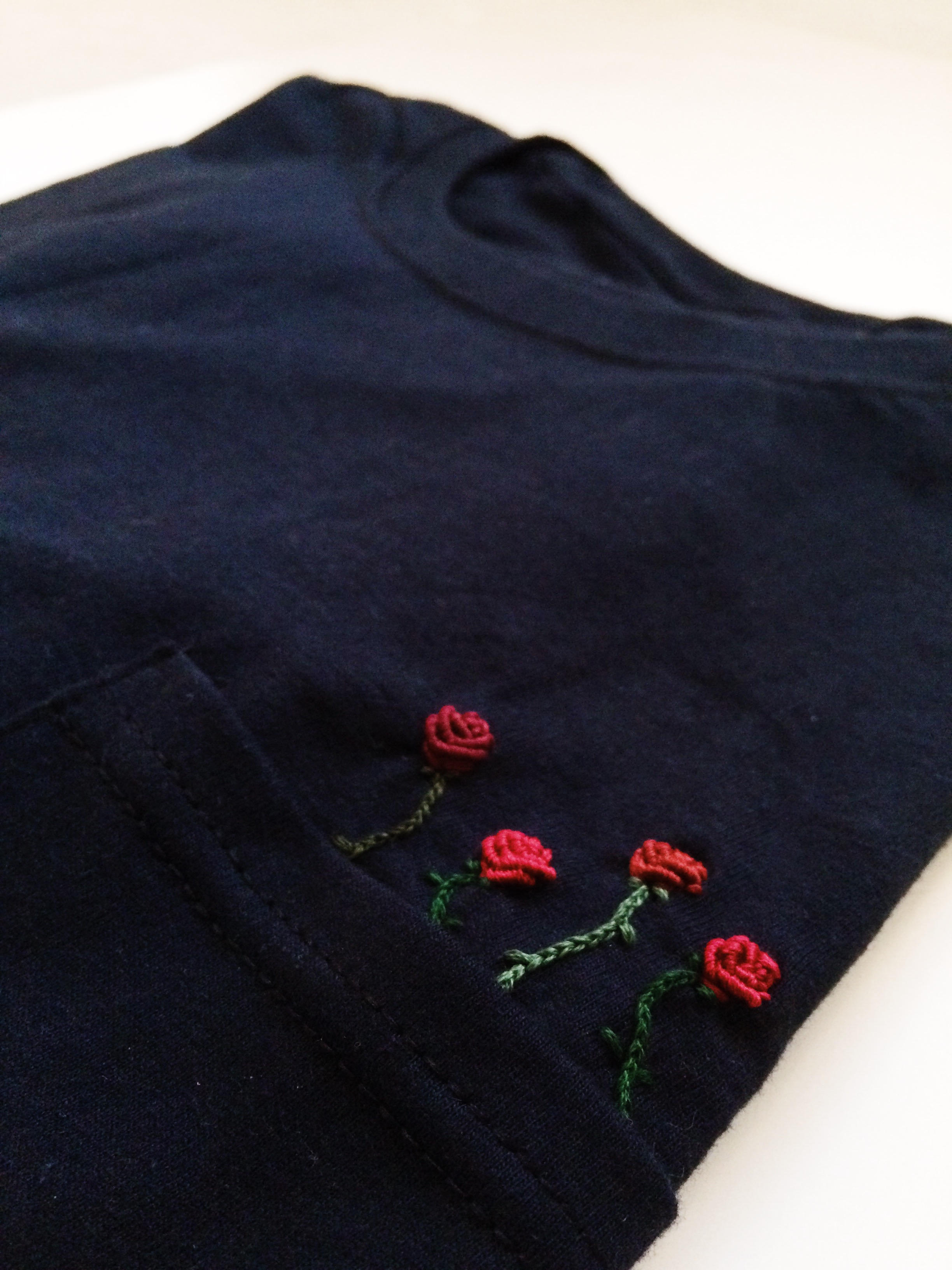 Rose Garden Pocket Tee Lilly Baik