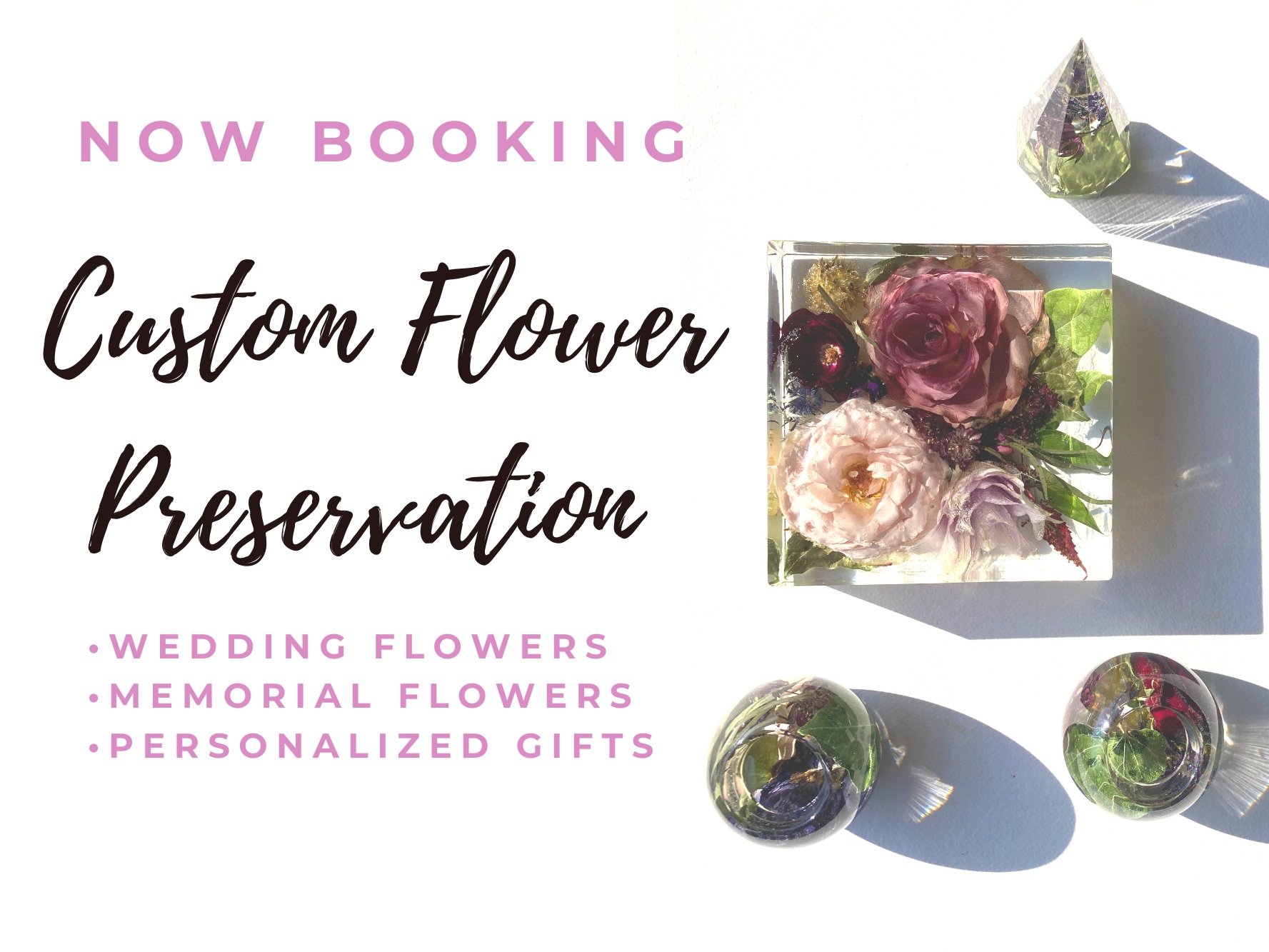 Blessed & Pressed “A Flower Preservation Company”