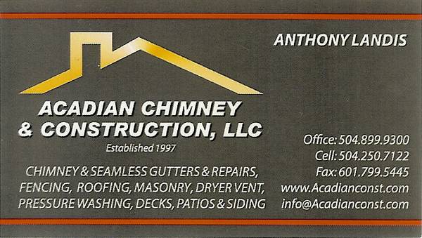Acadian Chimney and Construction, LLC