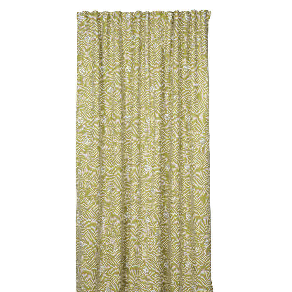 Made To Measure Curtains Virvelvind Mustard Kuushti