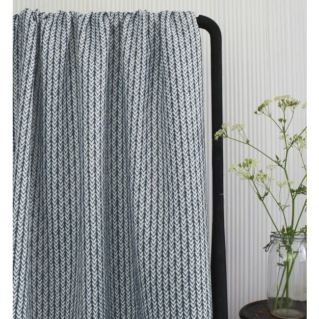 Scandinavian Fabric Frekki Navy Kuushti