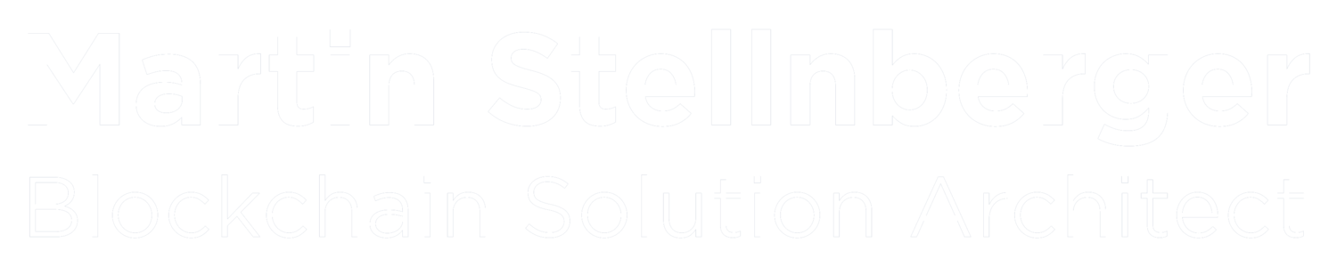 Martin Stellnberger - Blockchain Solution Architect
