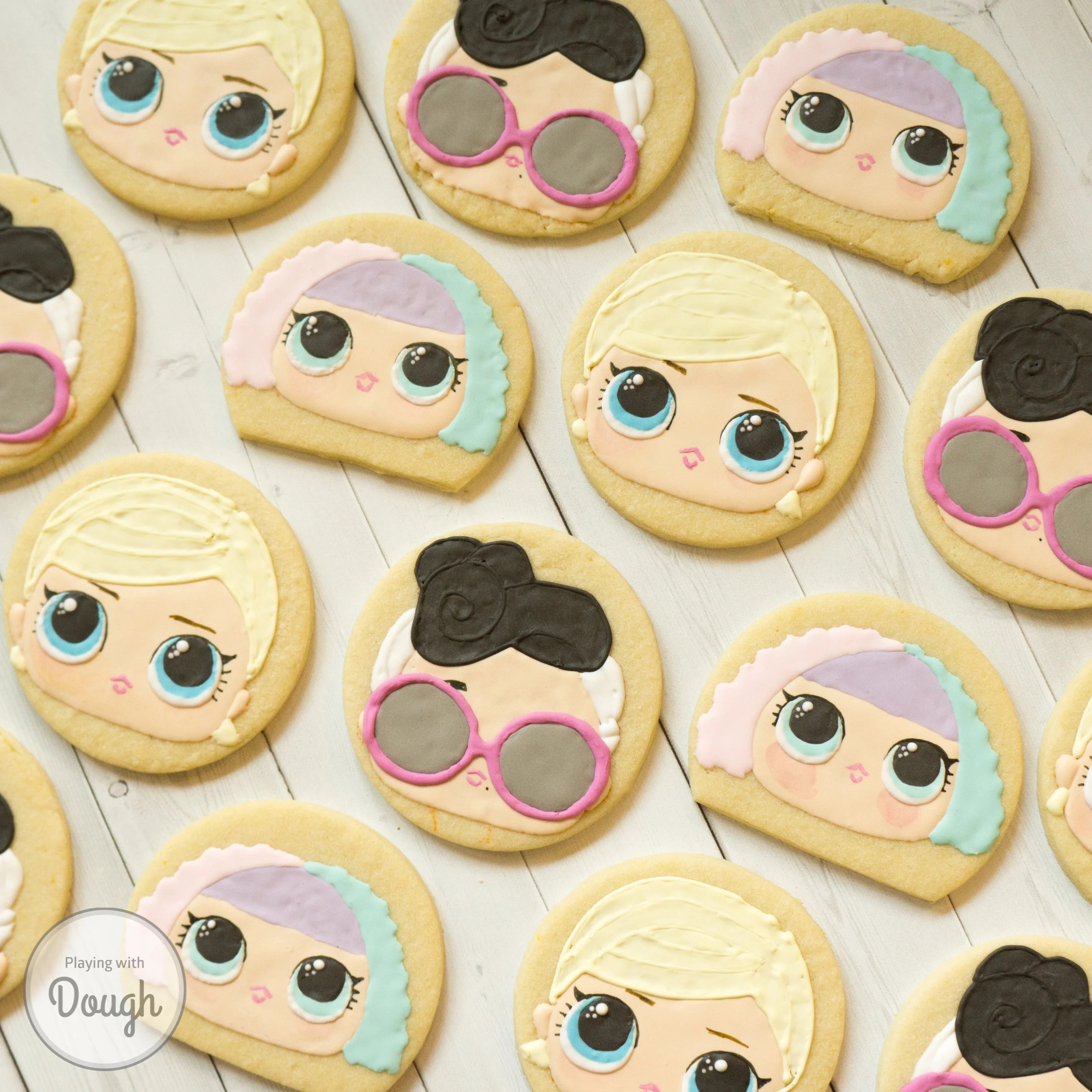 lol doll cookies
