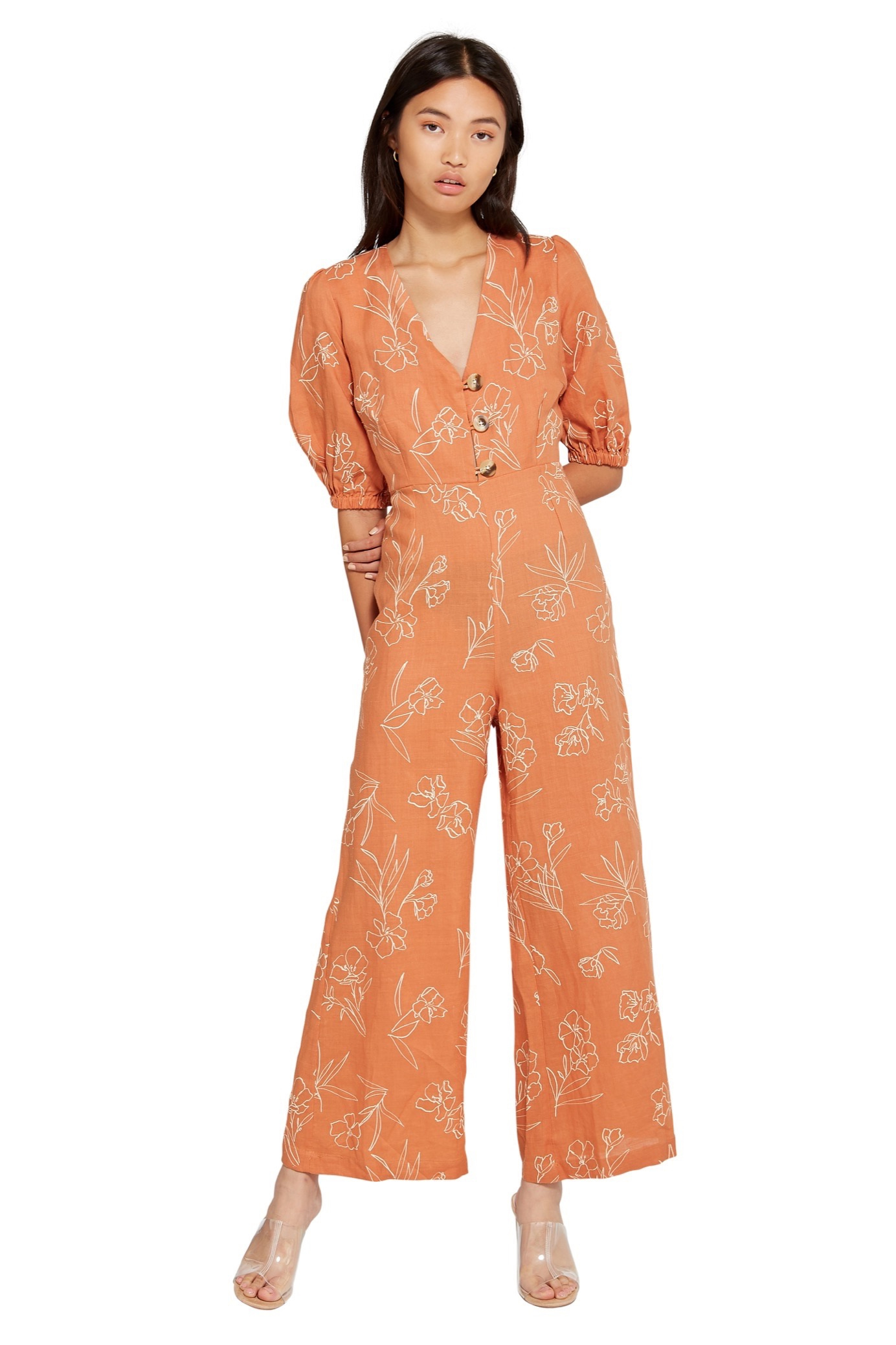 1 sleeve jumpsuit