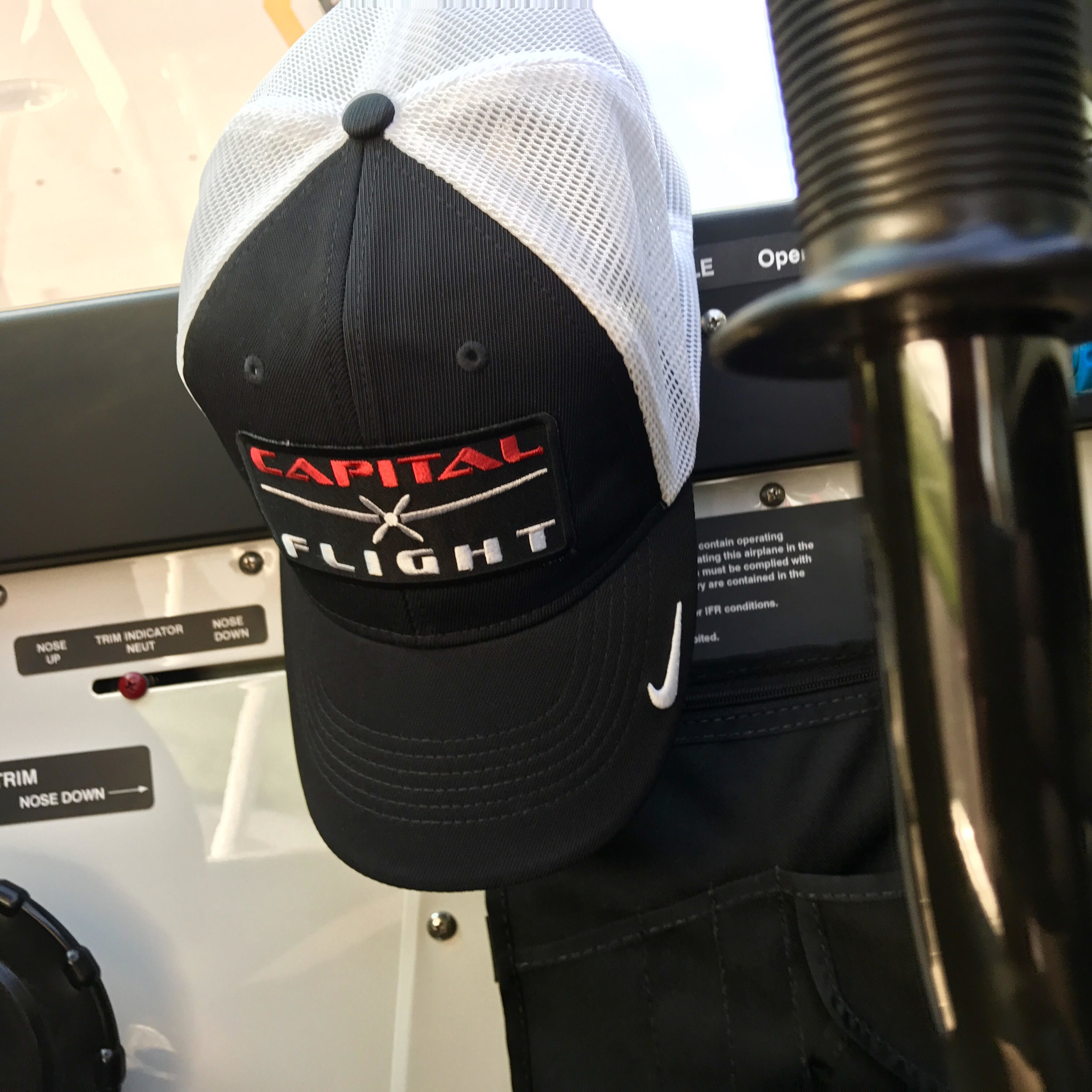 nike cap all black