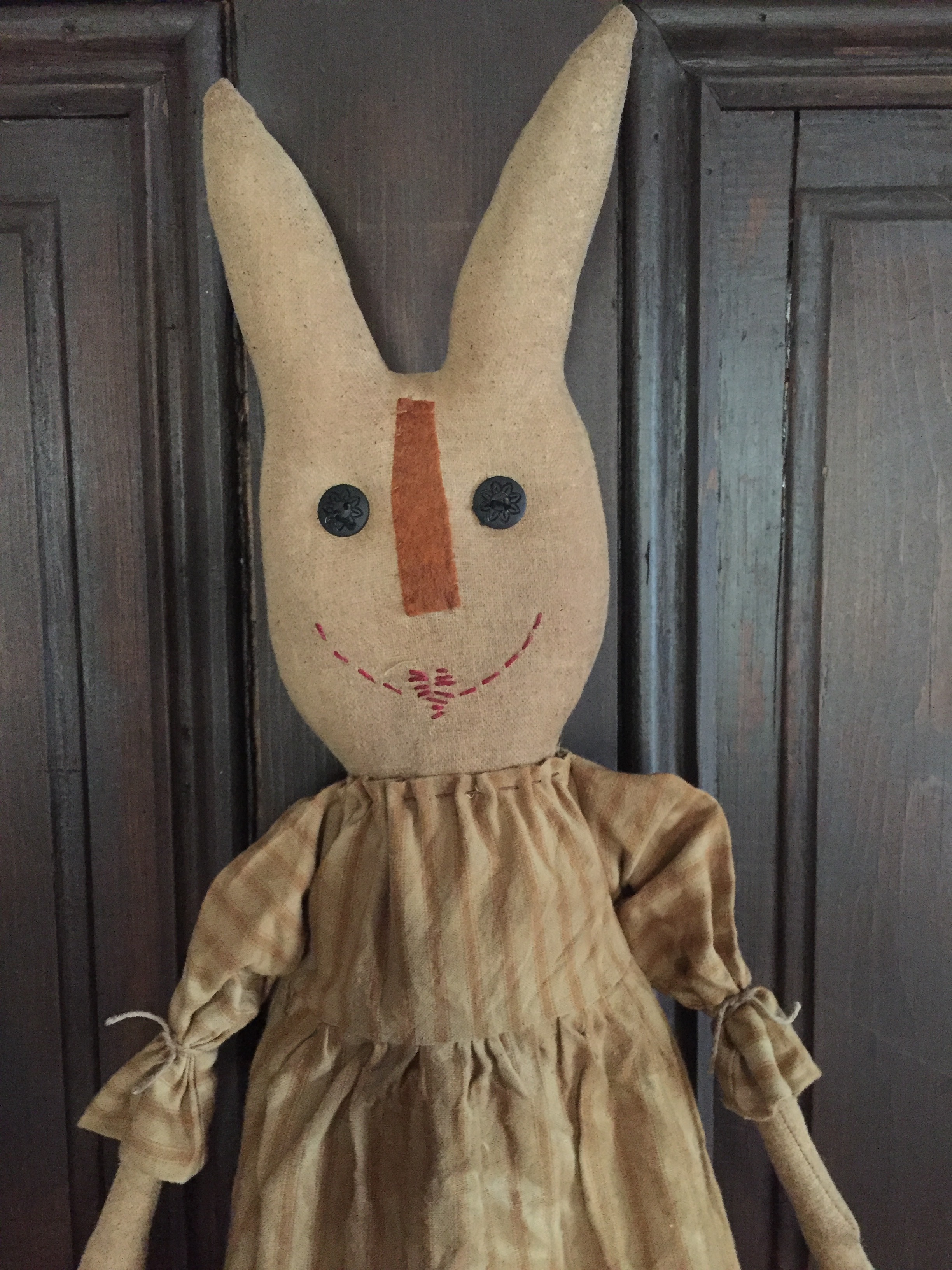 creepy bunny doll
