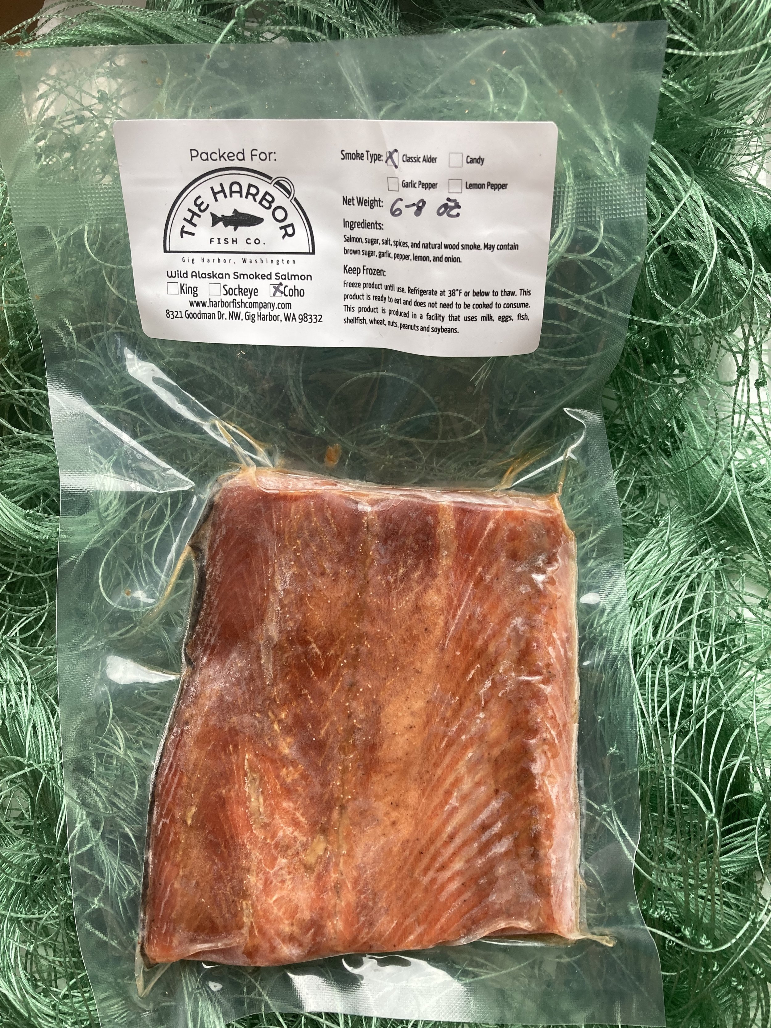 The Harbor Fish Company — Hot Smoked Salmon - Portions