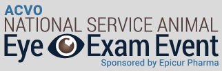 Service Animal Eye Exam