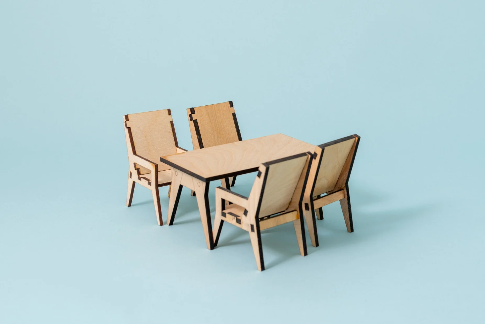 modern dollhouse furniture kits