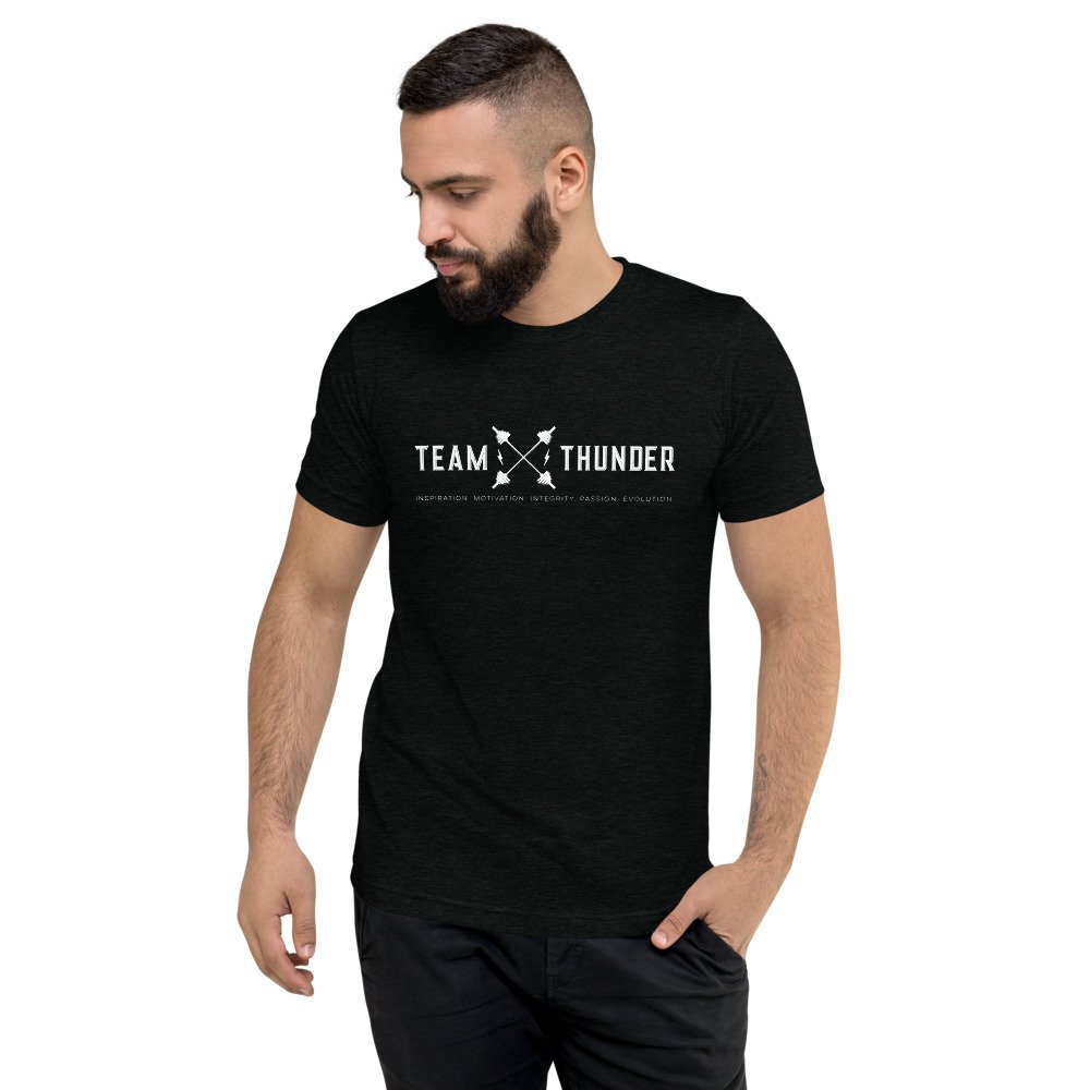 Team Thunder Unisex Tri-Blend T-shirt — Roxy Thunder Fitness