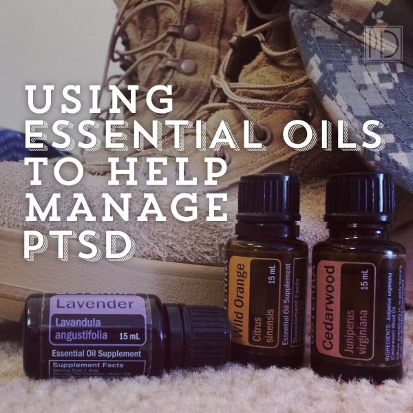 essential oils ptsd pin