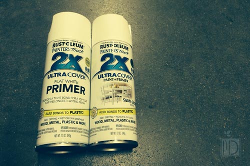 Primer and Paint with Primer
