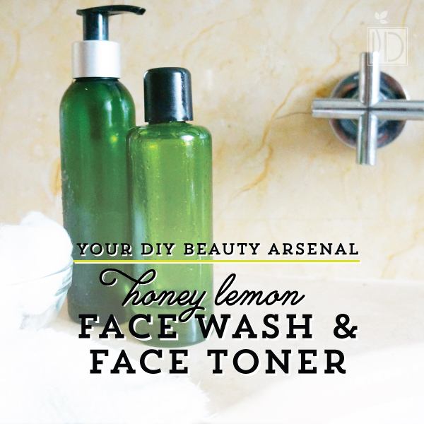 Lemon Honey Skin Wash and Facial Toner : DIY Beauty Arsenal