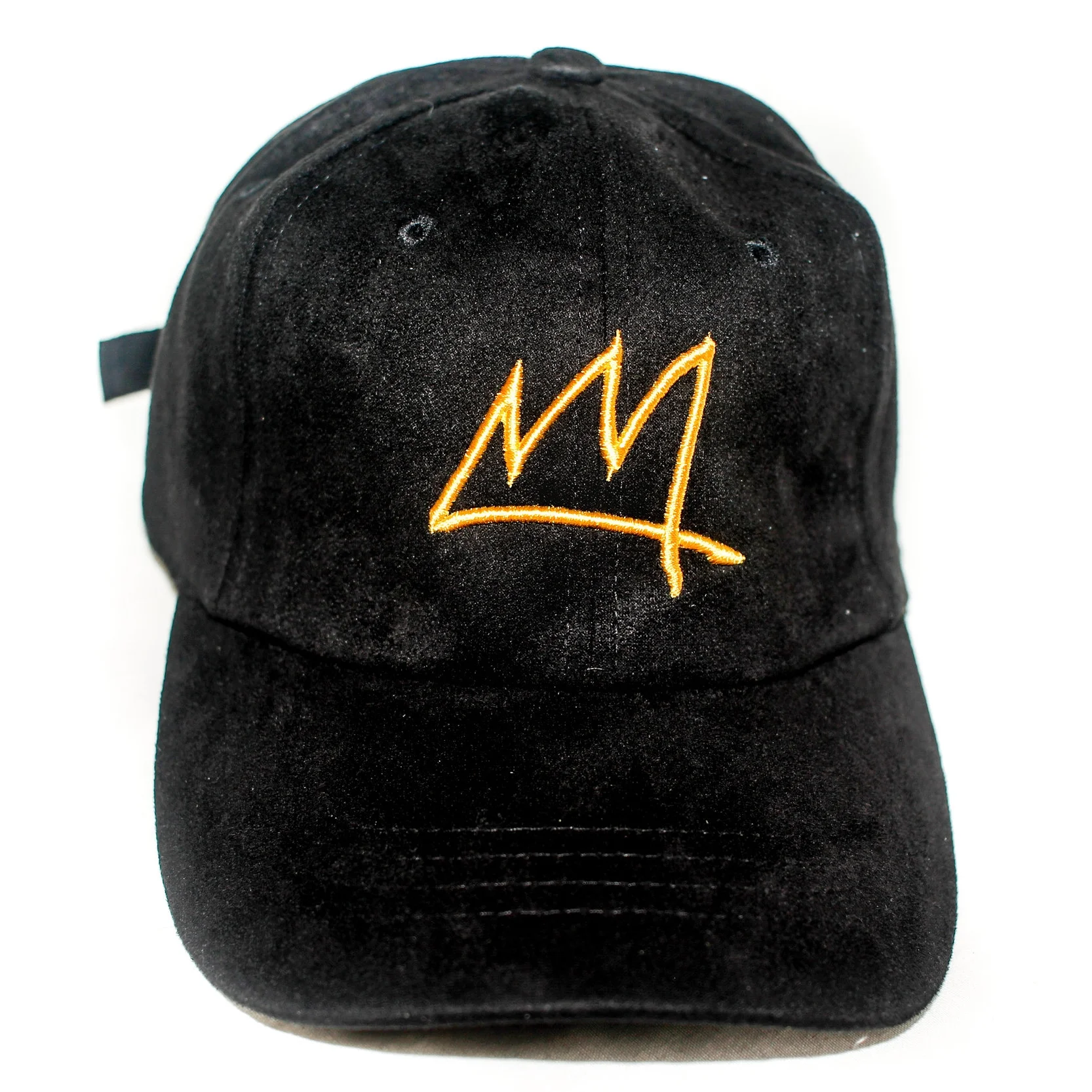 black suede hat