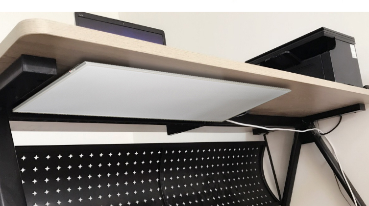 Project Black Radiant Under Desk Heating Ecogeekco