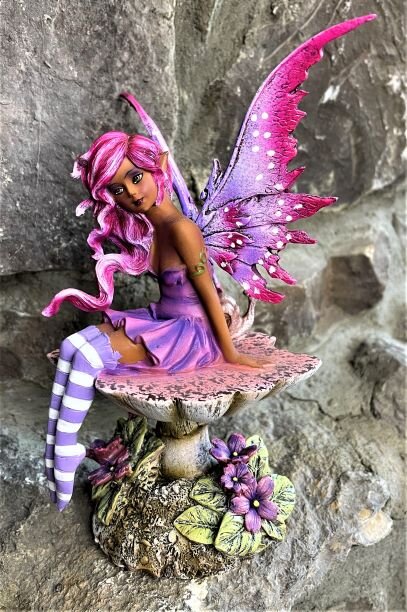 Amy Brown WILD VIOLET FAERY Fairy Figurine Brand New In Box!