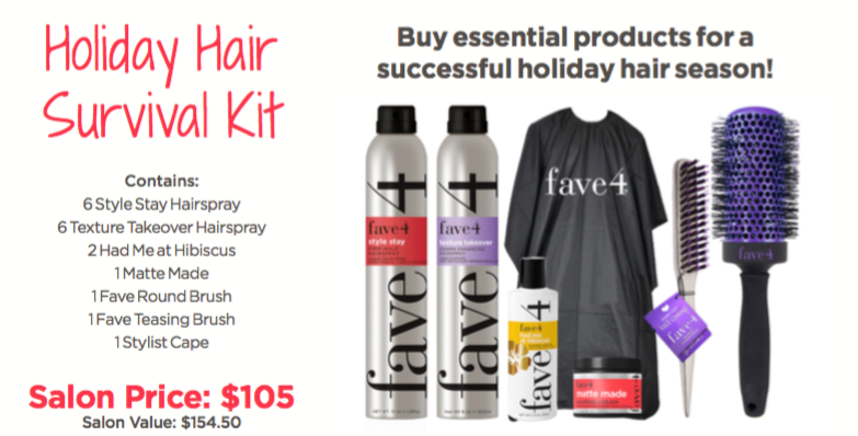 Holiday Hair Survival Kit Salon Partners Beauty Supply