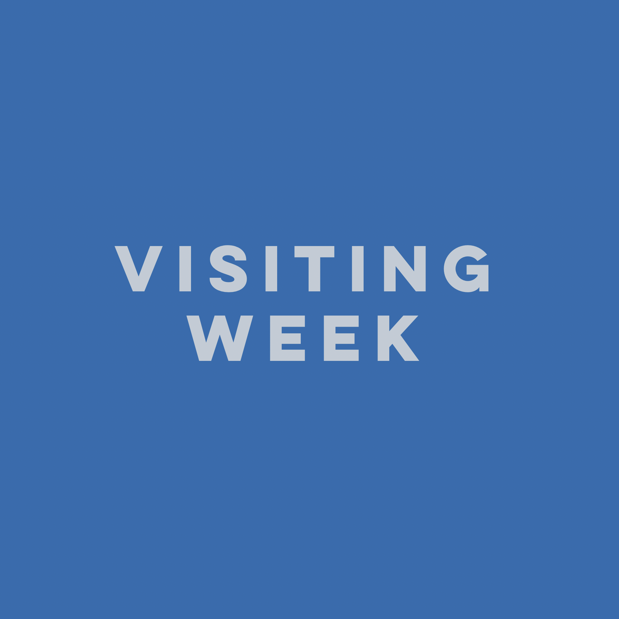 Visiting Week