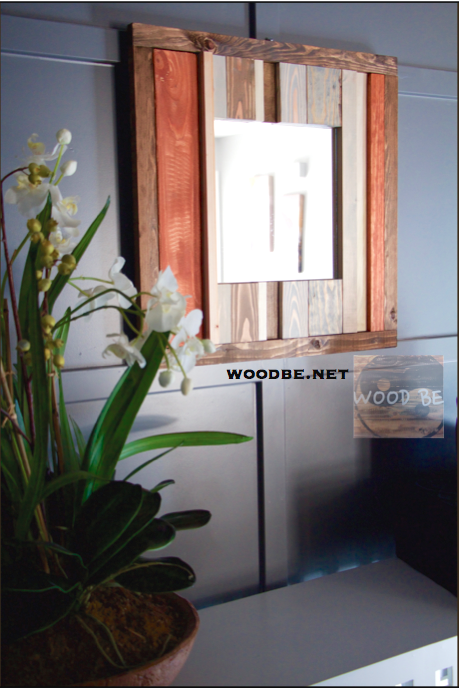 Large Outhouse Mirror Home Decor Wood Be
