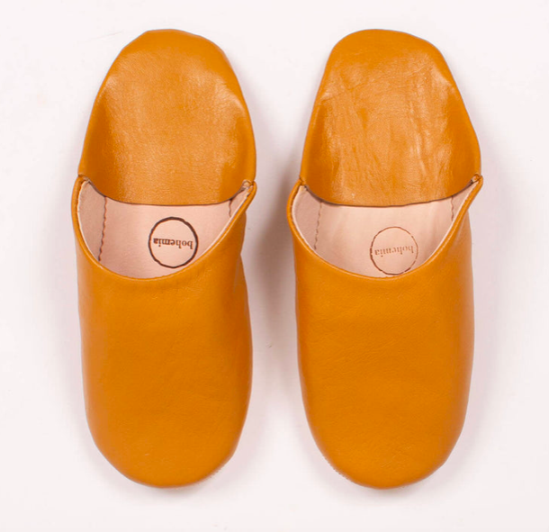 Bohemia - Mens Leather Slippers — Bosco's Mercantile
