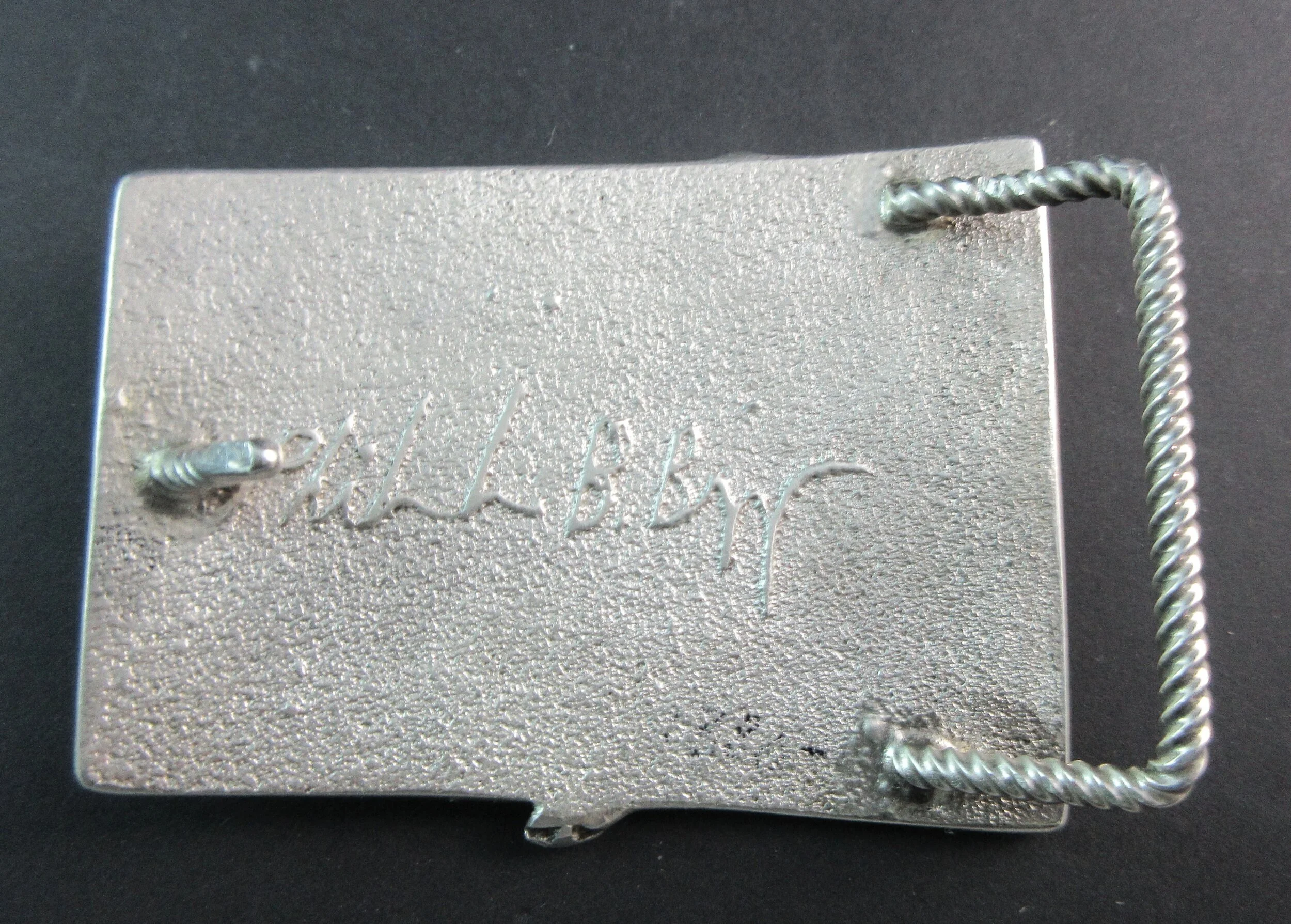 silver belt buckle makers