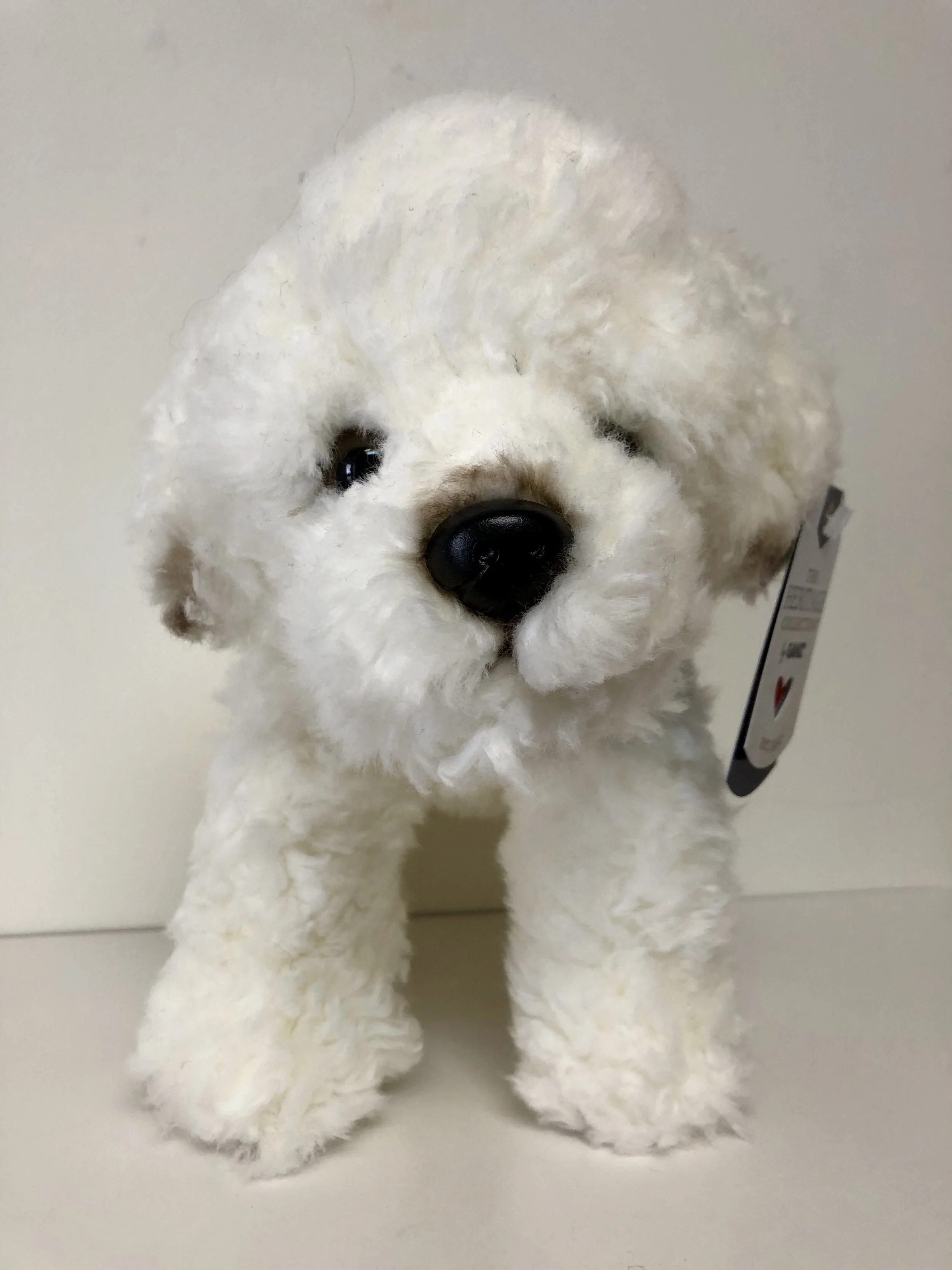 bichon frise plush toy