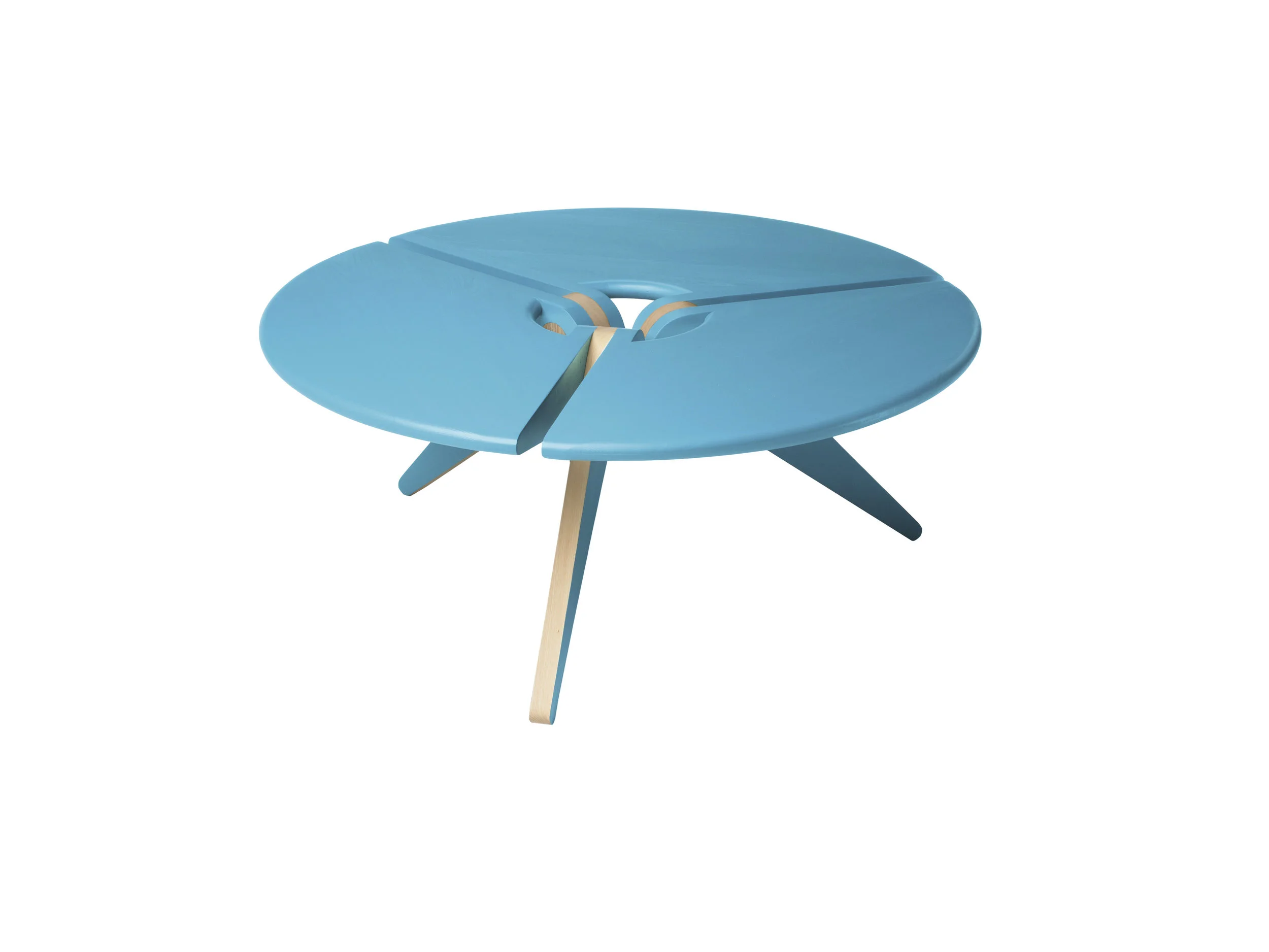 Round Coffee Table Custom Color New Breed Furniture