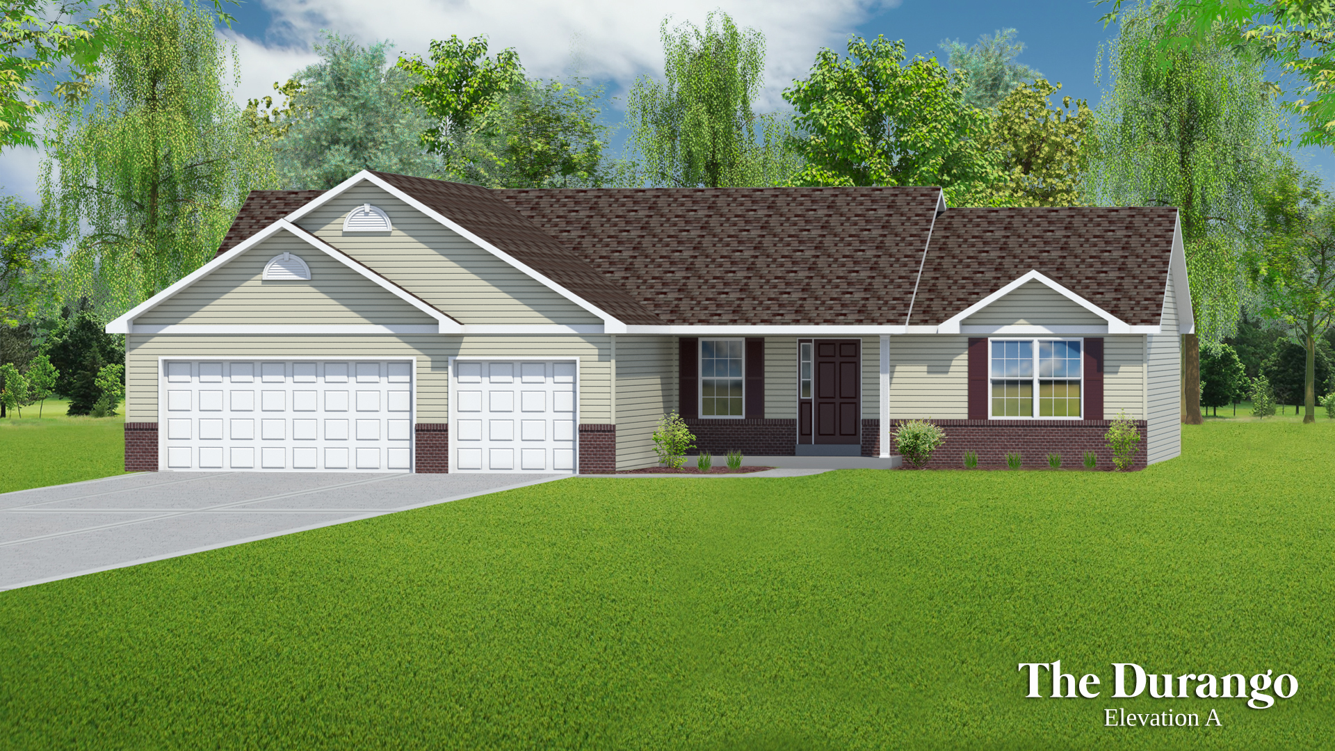 Durango 3 Car Garage T R Hughes Homes