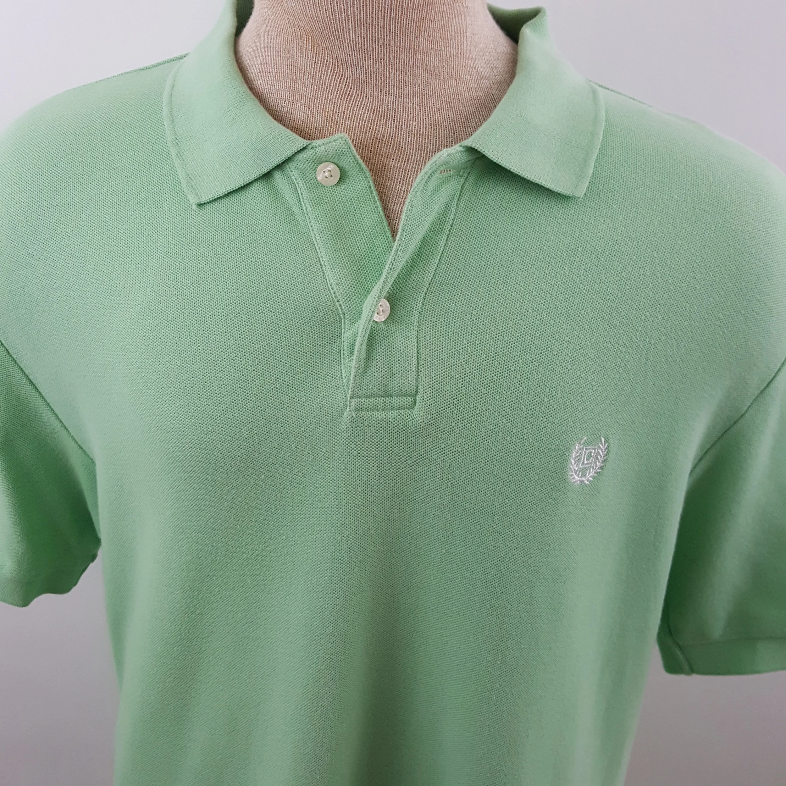 mint green polo