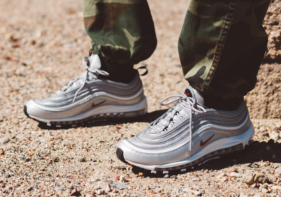 nike 97 silver