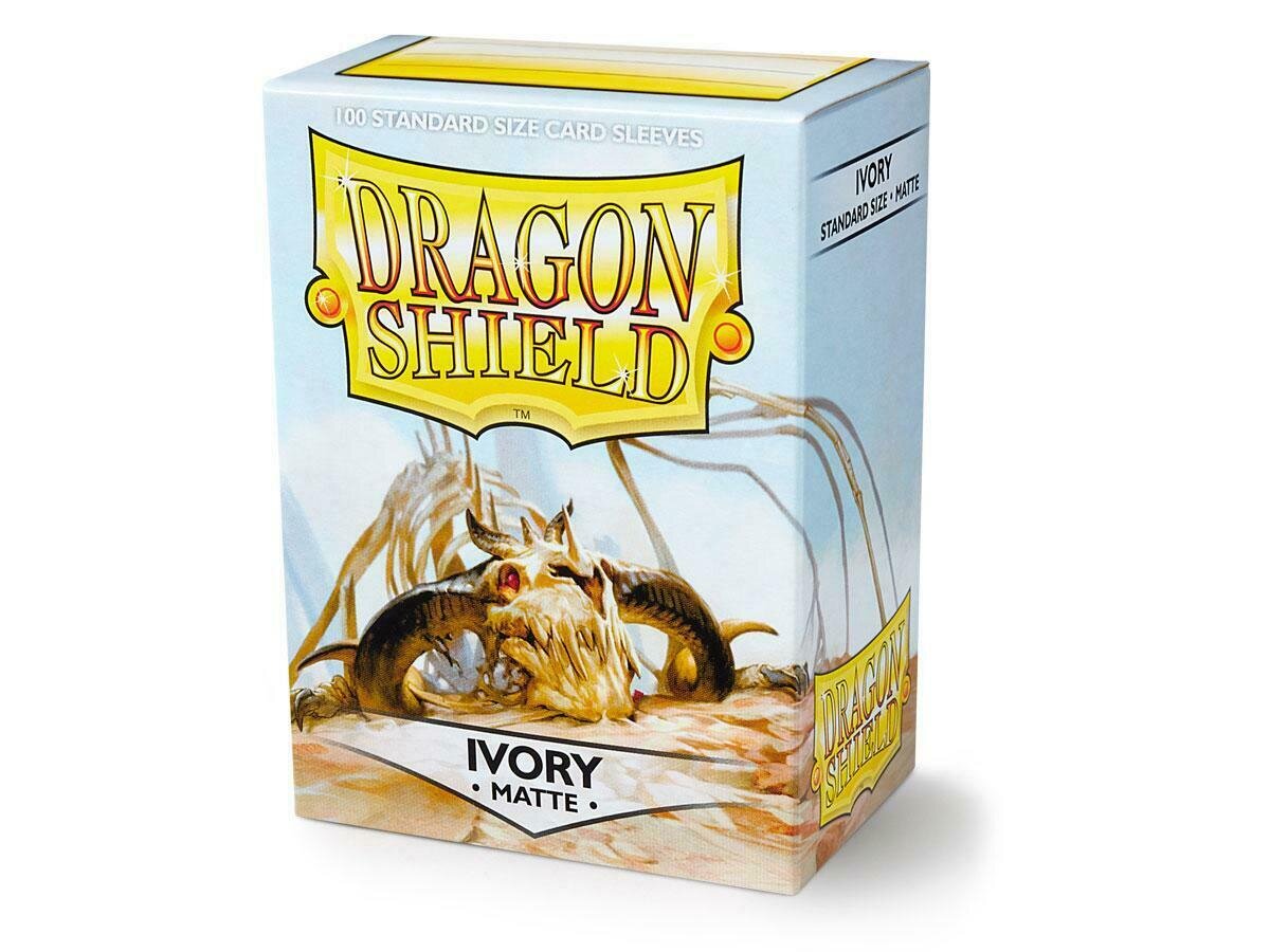 Dragon Shields: (100) Matte Standard Sleeves – Gameology