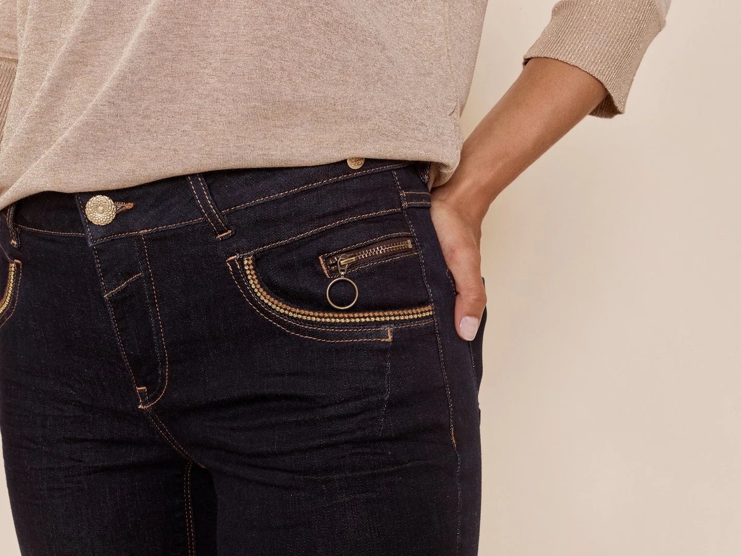 MOS Naomi Havely Hybrid Jeans 