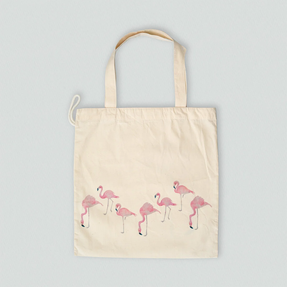 flamingo tote bag