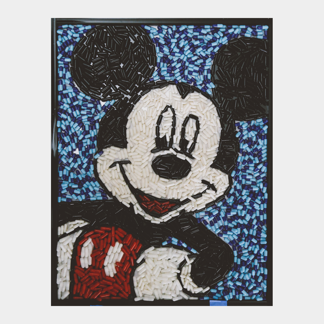 Mickey Mouse Capsule Painting 02 Shawn Kolodny