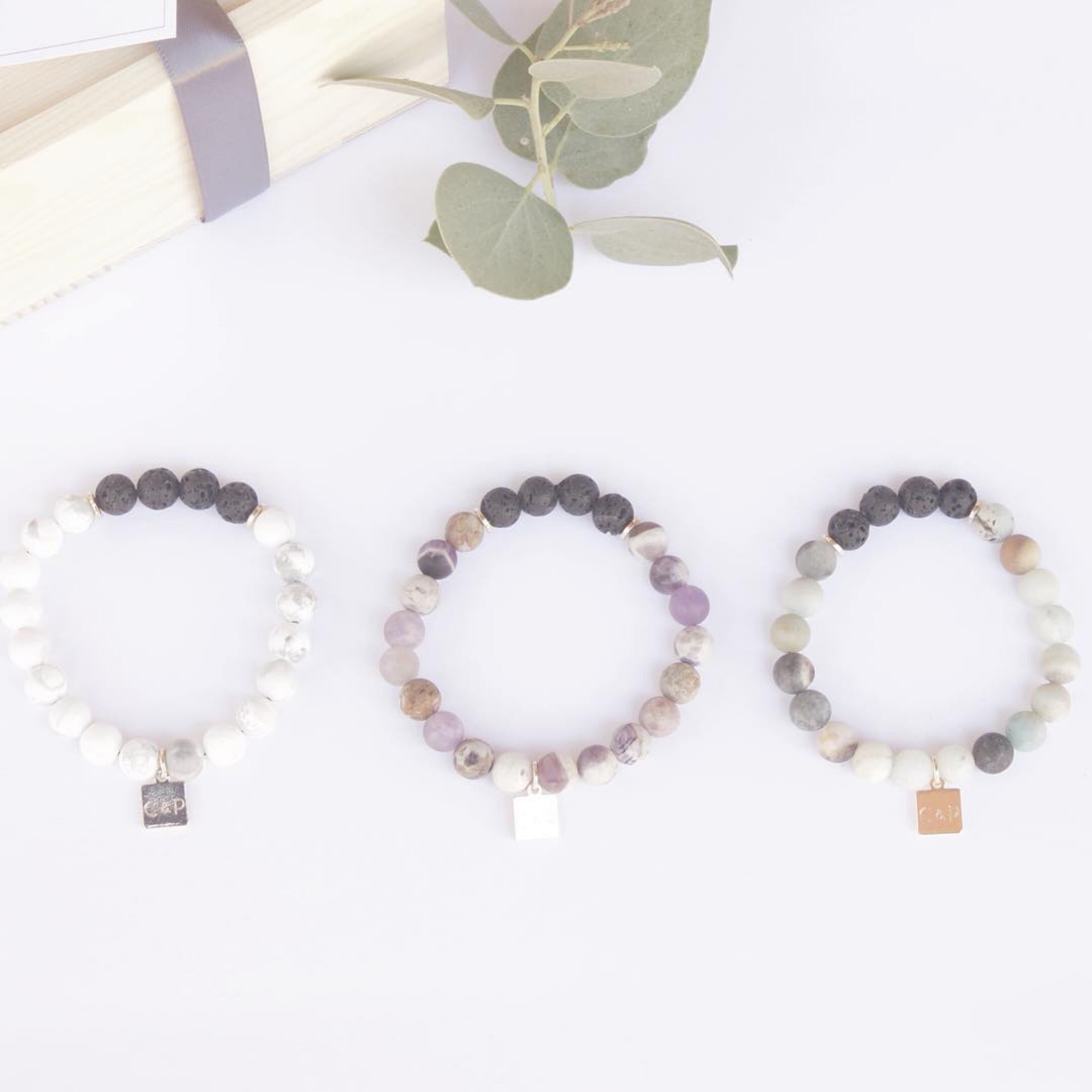 Natural Crystal Bracelet, Crystal Beads Rope Bracelets 6 Pcs Lot – Triveni  Crafts