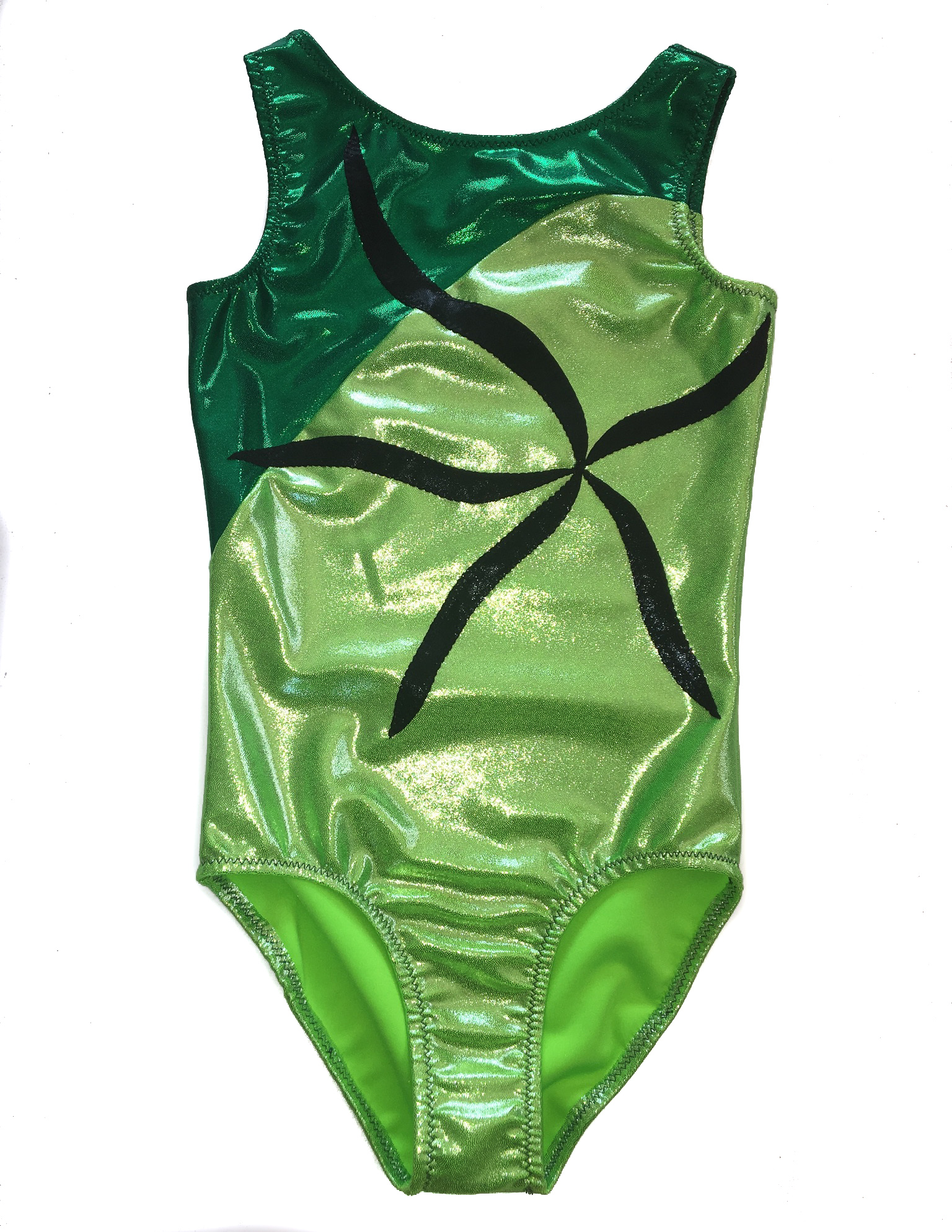 lime green leotard