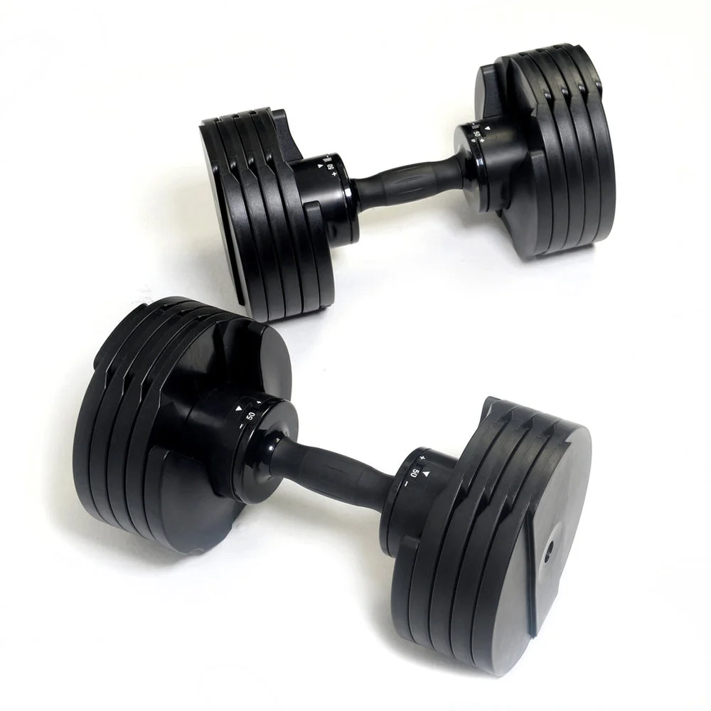 adjustable dumbbell set