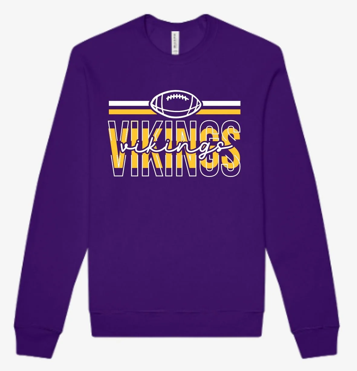 Vikings crewneck sweatshirt clearance
