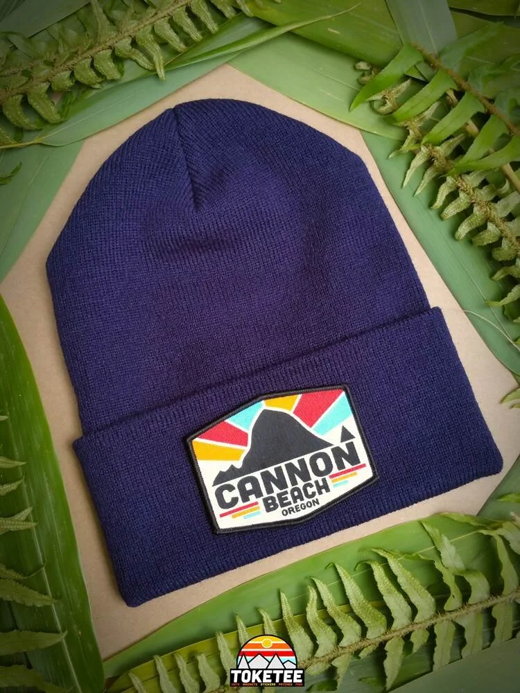 Cannon Beach Beanie — Oregon Stickers 