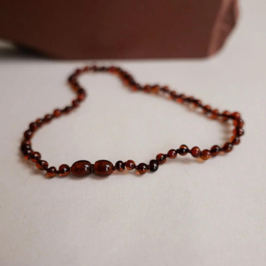 Best amber teething sale necklace