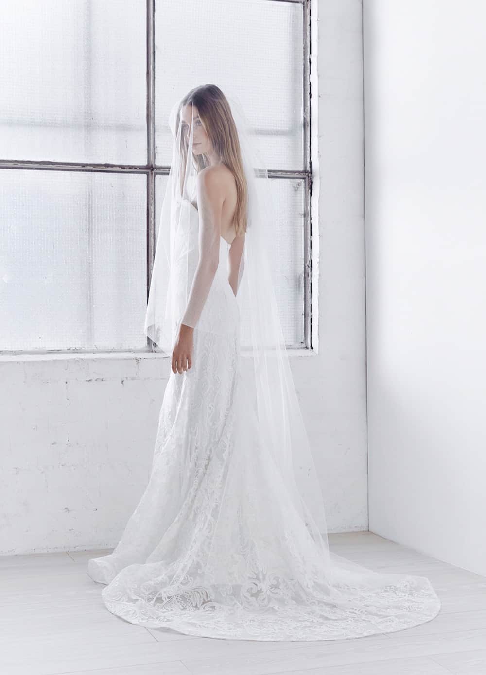full length veil