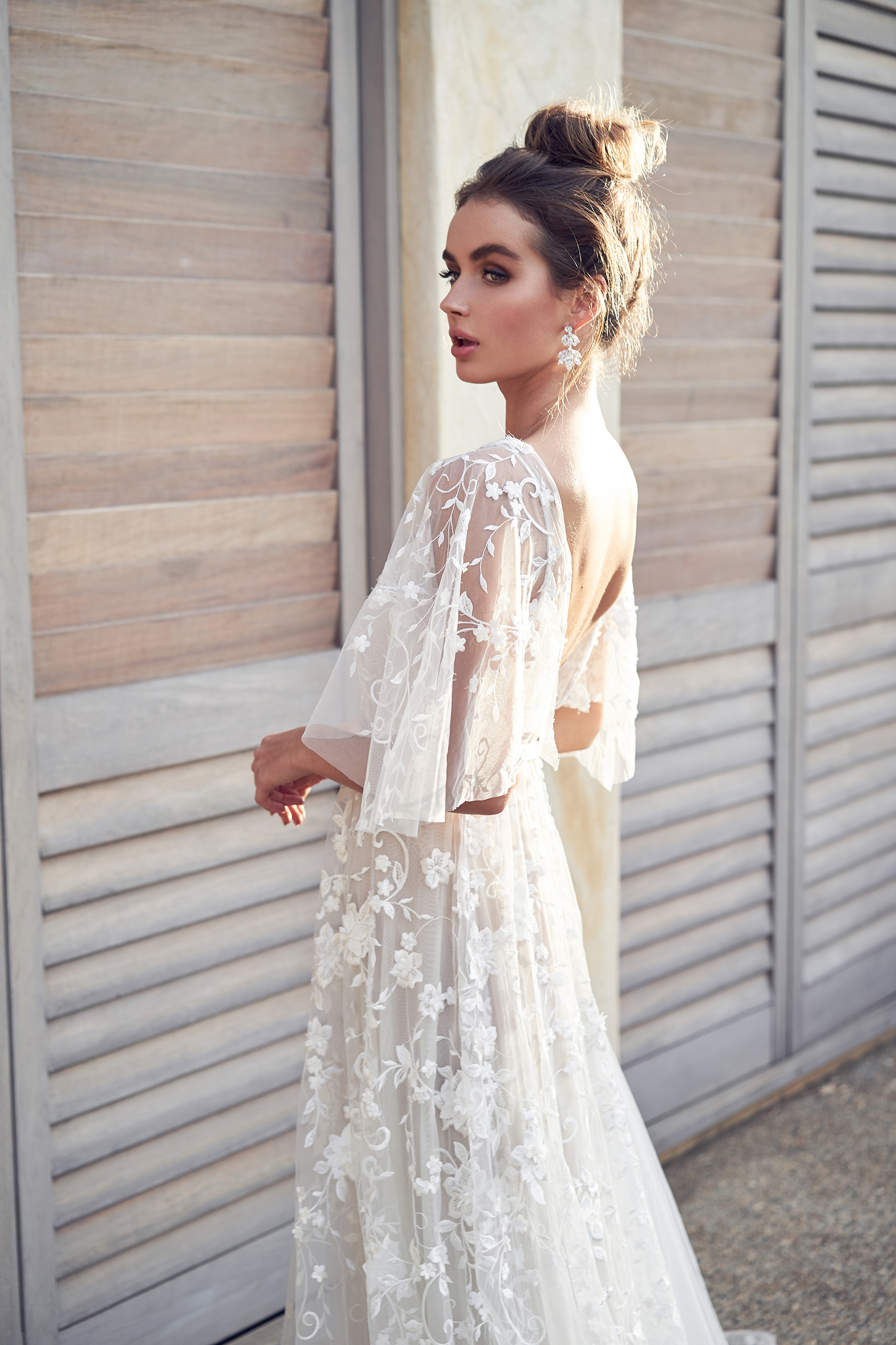 Amelie Draped Sleeves Anna Campbell