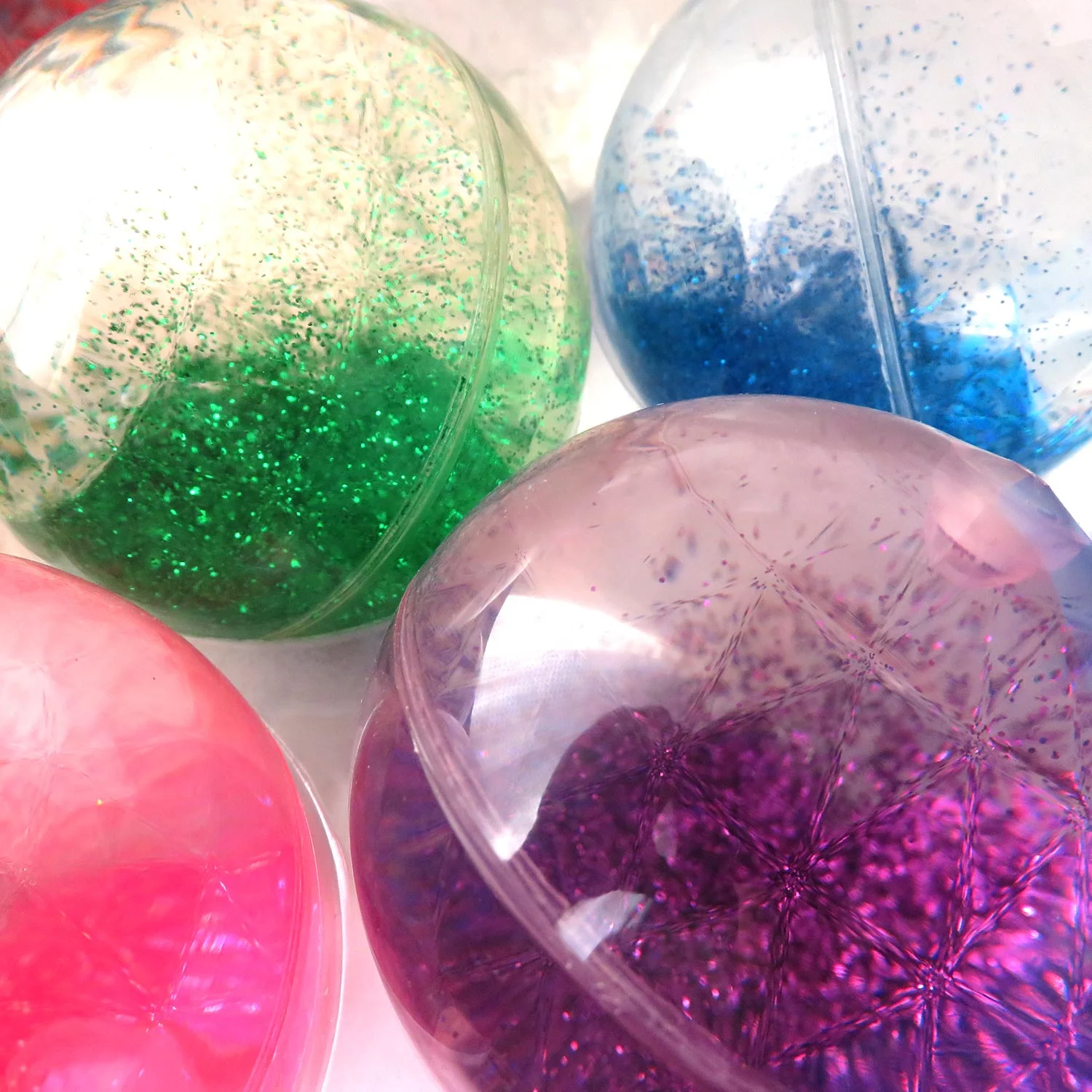 sensory glitter balls