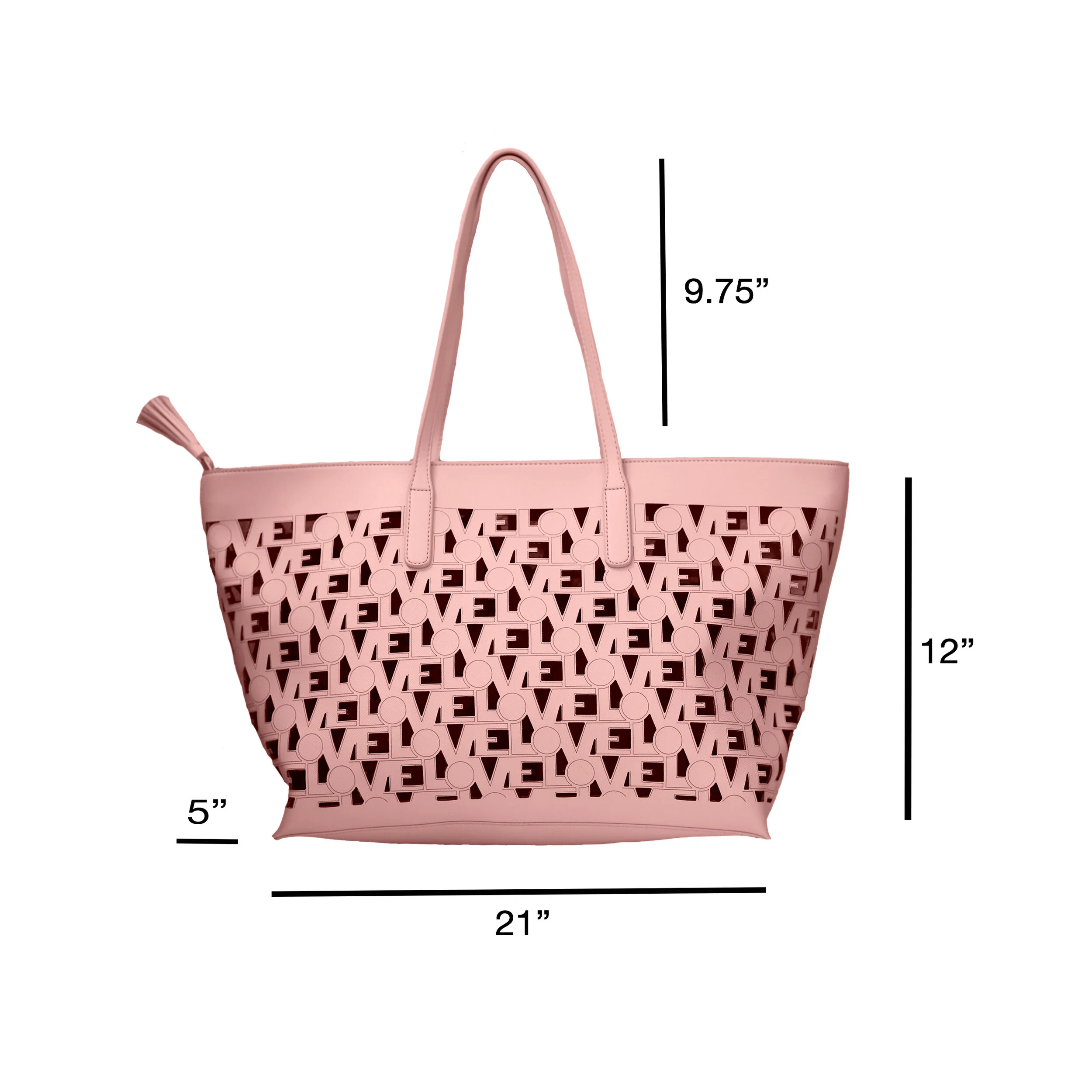 pink tote