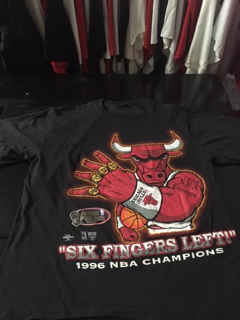 1996 bulls championship shirt