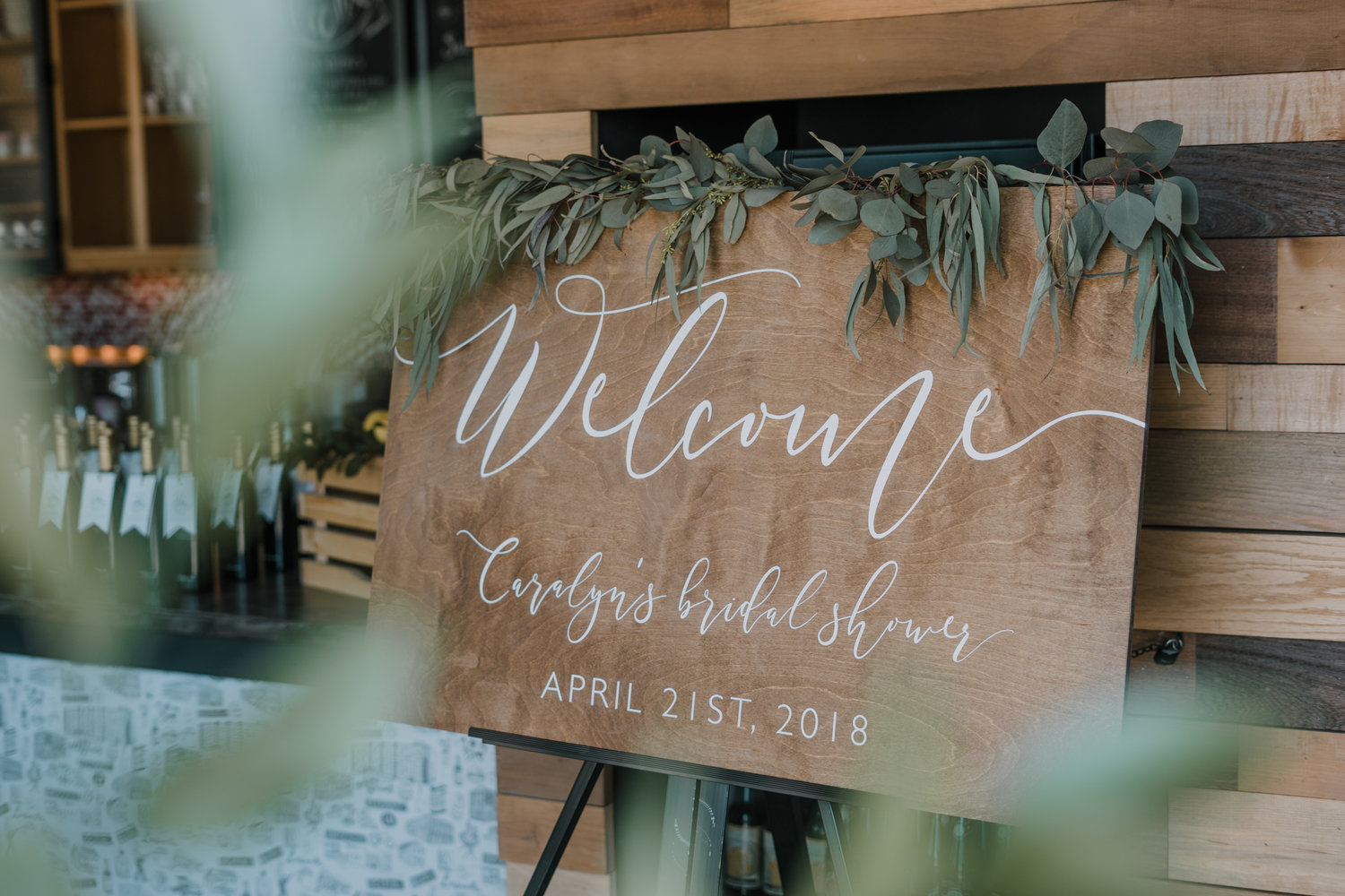Bridal Shower Welcome Sign Rustic Wooden Ss 133 Sweet Carolina Collective Bridal Shower Welcome Sign Rustic