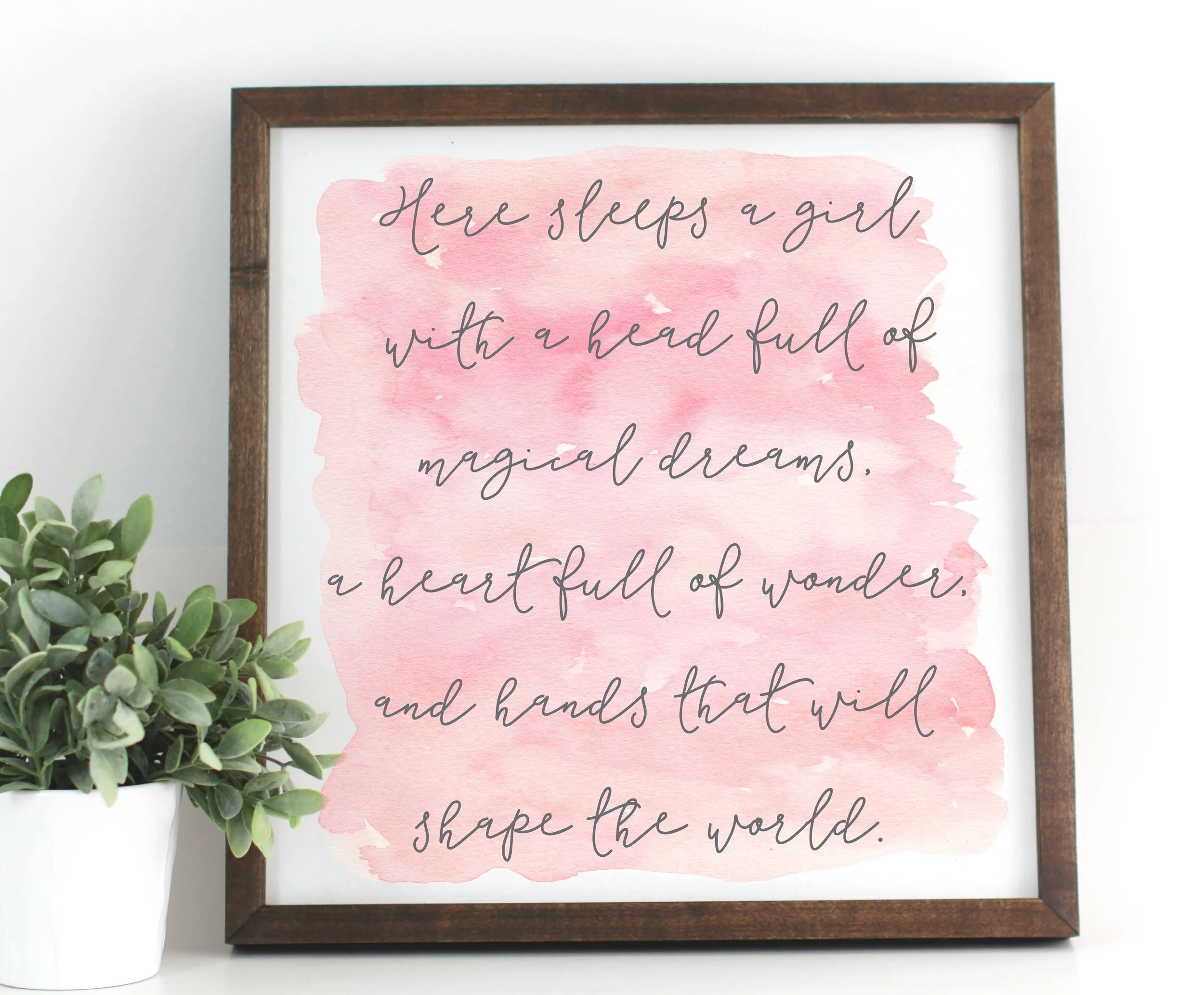 baby girl decor