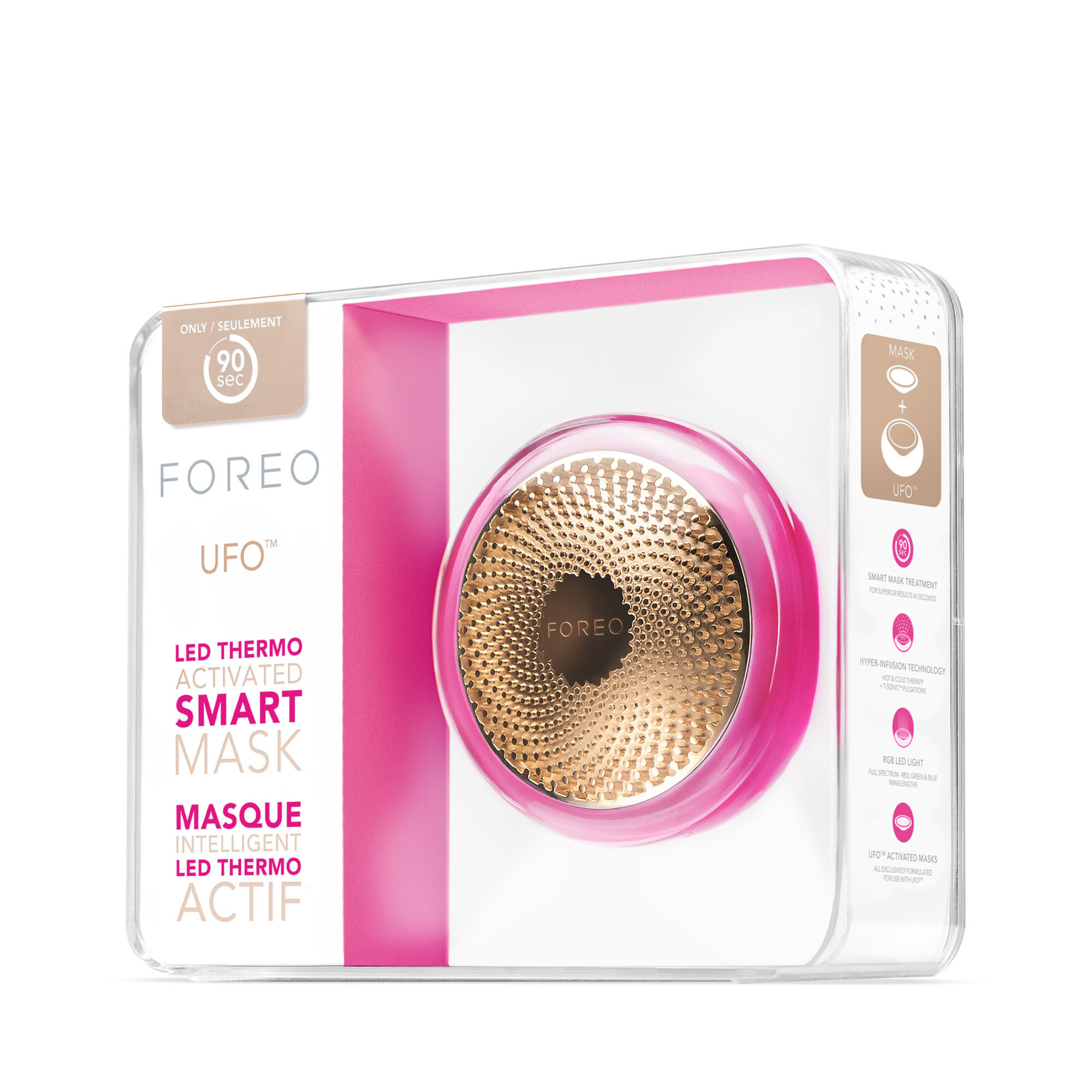 FOREO UFO Smart Mask Device — Fuchsia — Gameela Skin